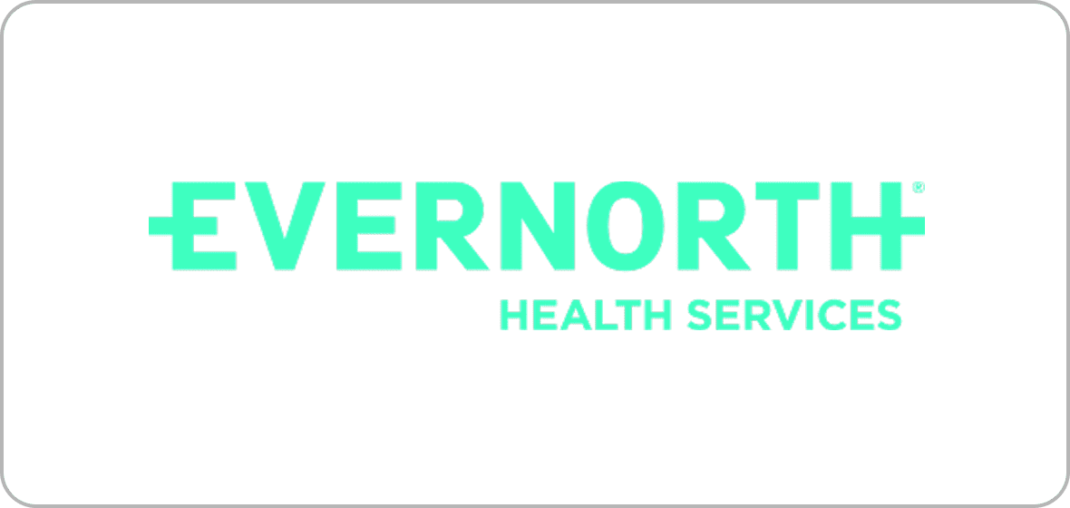 Evernorth Health Services logo in teal.